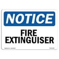 thumbnail image 1 of SignMission OS-NS-A-1218-L-12605 12 x 18 Po Panneau d'Avertissement OSHA - Extincteur, 1 of 1