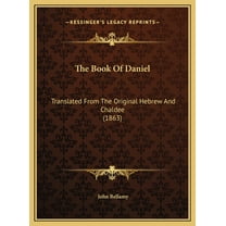 The Book Of Daniel : Translated From The Original Hebrew And Chaldee (1863) (Hardcover)