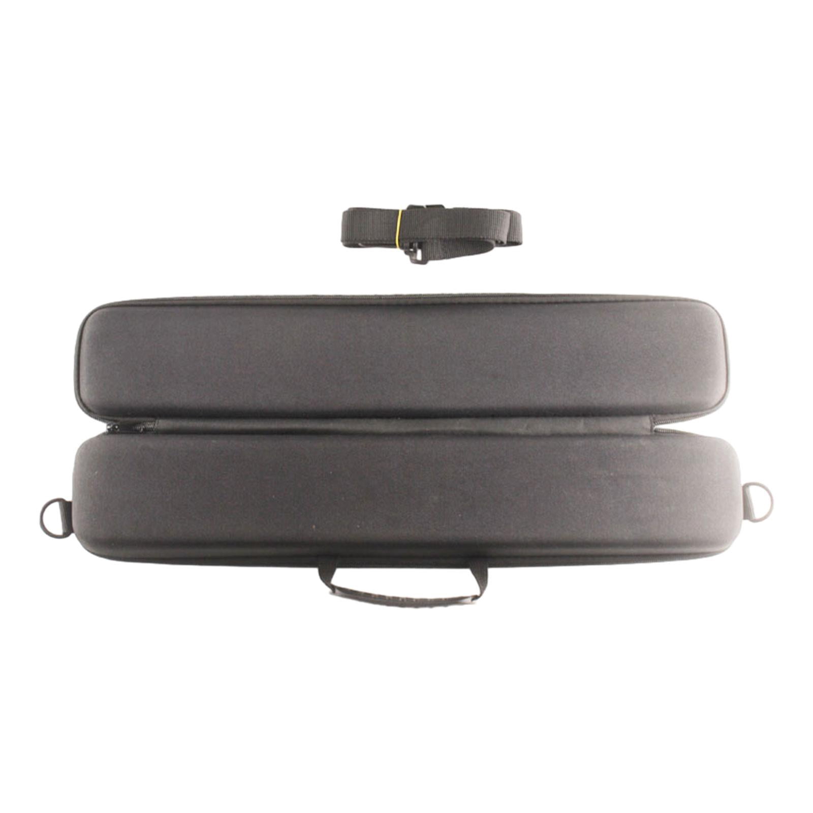 Wswqop Fishing Gear Bag Carrier with Strap Protective Case EVA Storage Case Fishing Rod