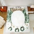 thumbnail image 5 of Manfei Xmas Reindeer Animal Bed Sheets, Rustic Christmas Tree King Sheets, Teen Kid Boy Girl Sheet Set, Microfiber Bedroom Decor, 4 Pieces, 5 of 7