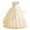 Beige, variant on Girls Performance Dress Long Pommel Sleeveless Party Kids Gown for