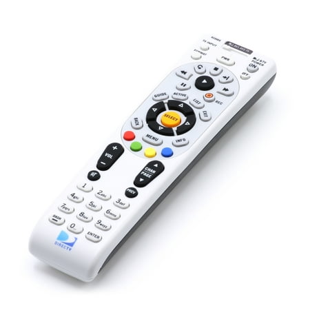 DIRECTV (now AT&T) Replacement Remote Control Kit with Extra-Long Life Batteries, and Proprietary Code List and Programming Manual, Model
