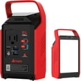 thumbnail image 1 of Takki 99Wh Portable Power Station, Solar Generator with Camping Gear Lights 110V AC Battery Backup for Camping Home Laptop Road Trip Emergency Supplies (Solar Panel Not Included), 1 of 8