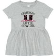 thumbnail image 3 of Inktastic Grandma Little Cowgirl Baby Clothes Girls Baby Dress, 3 of 5