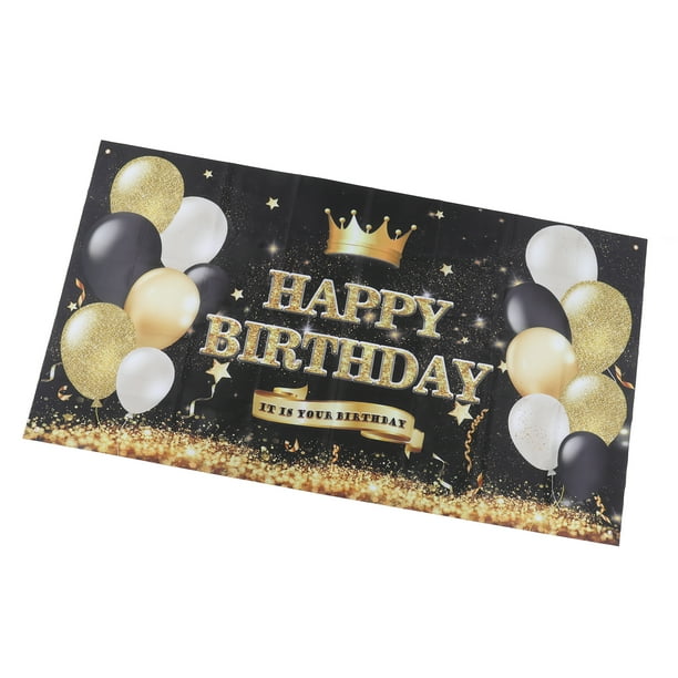 Pancarta de telón de fondo de feliz cumpleaños, pancarta de telón de fondo de feliz cumpleaños Fondo de foto de cumpleaños Decoración de pancarta de feliz cumpleaños Eleve su experiencia