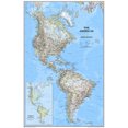 thumbnail image 1 of National Geographic Maps The Americas Classic Wall Map, 1 of 1