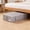 Gray, variant on JZCHUNTOY Under Bed Storage Box, Large Capacity Pull Out Storage Bin, Durable Stackable Dustproof Organizer Box, 1 Piece for Dorm Home Clothes Books Blanket Toys Storage