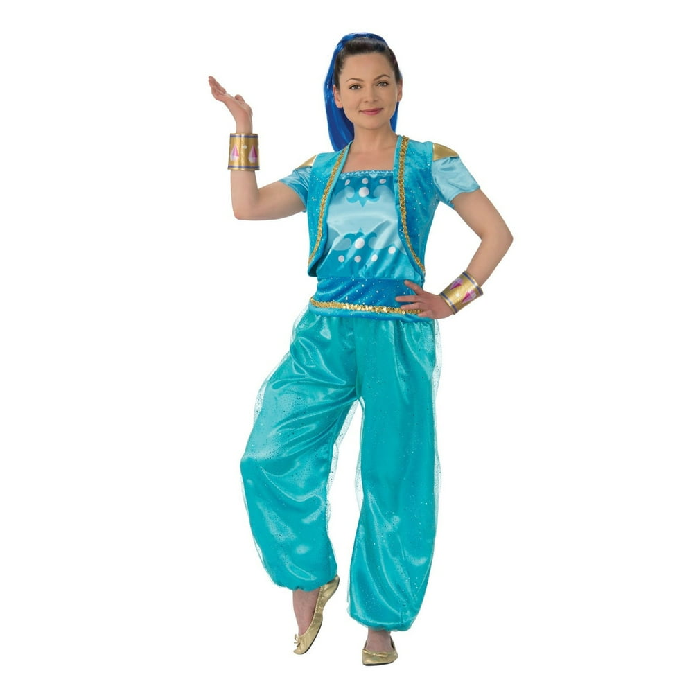 Shimmer And Shine Costumes For Halloween - Halloween Shimmer & Shine - Shine Deluxe Adult Costume - Walmart.com