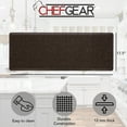 thumbnail image 3 of Chef Gear Marni Wellness Kitchen Mat, Mocha, 17.5" x 48", 3 of 8