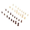 thumbnail image 1 of Jeu d'Échecs Ensemble, Pièces d'Échecs Durables Seulement Soigneusement Traité Fond Taille Modérée pour les Clubs, 1 of 8