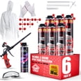 thumbnail image 1 of Kit aislante de espuma en aerosol ixirpro Mega, 850 g (paquete de 6), 1 of 9