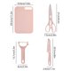 thumbnail image 3 of With Chopping Board Fruit Knife Set Scissors Vegetable Knife Paring Knife Case Kitchen Portable Knife Set, 3 of 6