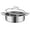 Double soup vessel, variant on Giaone Efficient Heat Conduction 304 Stainless Steels Pot with Glass Lid Even Cooking