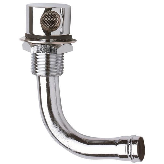 Sierra Thru Hull Vent 5/8 ID with 90 Elbow 033201-10