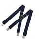 thumbnail image 2 of Tirantes Azul Oscuro Fernando para Hombre con Clip Lateral 4 Clips, 2 of 8
