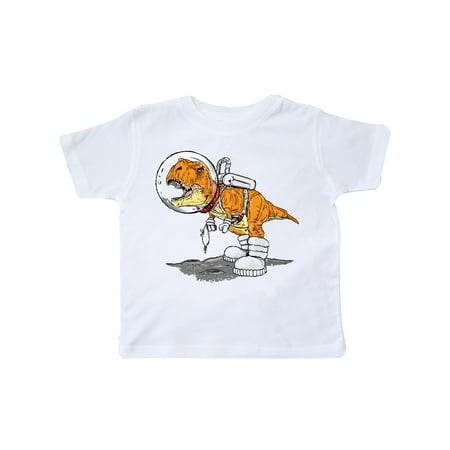 

Inktastic Science Fiction Day Astronaut Dinosaur Gift Toddler Boy or Toddler Girl T-Shirt