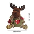 thumbnail image 2 of Christmas Doll Candy Gift Bags, Large Fabric Reusable Christmas Zipper Gift Storage Bags for Xmas Party Favors, Christmas Presents (Elk), 2 of 8