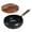 B, variant on Shoreew Traditional Forged Iron Wok with Wooden Lid Non-Stick Uncoated Iron Pan Japanese Cookware for Gas Induction & Electric Stoves