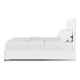 thumbnail image 3 of Furniture of America Ventrack LED Light Wood Eastern King Bed in White, 3 of 10