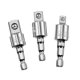 thumbnail image 3 of 3 dados giratorios de 360 degree de 1/4", 3/8" y 1/2", herramientas manuales eléctricas con revestimiento de acero argén, 3 of 8