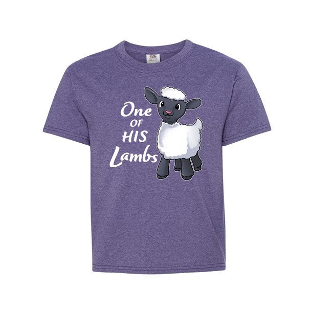 One of His Lambs Easter sheep Youth TShirt