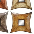 thumbnail image 3 of Benjara BM216607 Concave Shaped Wall Mirror with Metal Body, Multi Color - Set of 4, 3 of 5