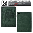 thumbnail image 2 of ELEHOLD Case for Samsung Galaxy Tab A9, Slim PU Leather Case with Card Holder Folio Stand Cover Compatible with Samsung Galaxy Tab A9,Green, 2 of 6