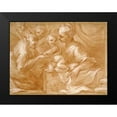 thumbnail image 2 of Biscaino, Bartolomeo 18x15 Black Modern Framed Museum Art Print Titled - Mystic Marriage of Saint Catherine, 2 of 5