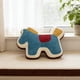 thumbnail image 4 of Almohadas de Vacaciones Almohadas de Lanzamiento Decorativas, Año Del Caballo Almohada de Peluche de Juguete 35cm Forma Única para Sofá Y Coche, Almohadas de Invierno Almohadas de Lanzamiento Decorati, 4 of 6