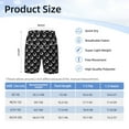 thumbnail image 4 of Cauagu Golf Balls Print Swim Trunks for Men,Youth Boys Swim Shorts Compression Liner Beach Shorts Boys' Swimming Shorts 7-20 Years Bathing Suit-Large, 4 of 7