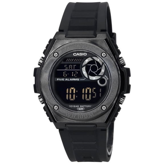 Casio Standard Digital Black Dial Quartz MWD-100HB-1B MWD100HB-1B 100M Men's Watch