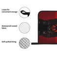 thumbnail image 4 of Cauagu Black Panther Red Background Print Oven Mitts and Pot Holders 4 pcs Set,Extra Thicken Long Kitchen Oven Glove Potholders BBQ Gloves-Oven Mitts and Pot Holders(11 Inch), 4 of 6