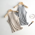thumbnail image 4 of Womens Tank Top With Built In Bra, Padded Shelf Camisole, Breathable, 4 of 9