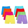 thumbnail image 2 of Baywell 8 Pack Toddler Girls  Multi-Color Shorts Under Dress Breathable and Safety Girls Bike Shorts,Dance Shorts for Playgrounds and Gymnastics, 2 of 8
