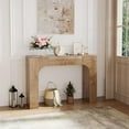 thumbnail image 2 of Danolapsi 47 Inch Farmhouse Console Table for Entryway, Slim Wood Sofa Side Table, Narrow Rustic Foyer Furniture for Living Rooms, Hallways, Apartments, 2 of 8