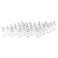 thumbnail image 1 of 30pcs 1ML s de botellas de vidrio transparente s de mensajes de deseos con tapones de plástico. jinwen Mini botella de deseo, 1 of 8