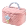 thumbnail image 1 of Bolso De Cosméticos Bolsa de cosméticos de pana, de lavado grande portátil, con cremallera para mujeres y niñas Tmvgtek Para Estrenar, 1 of 8