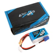 Gens ace 450mAh 3S 11.1V 45C Lipo Battery Pack with EC2 Plug