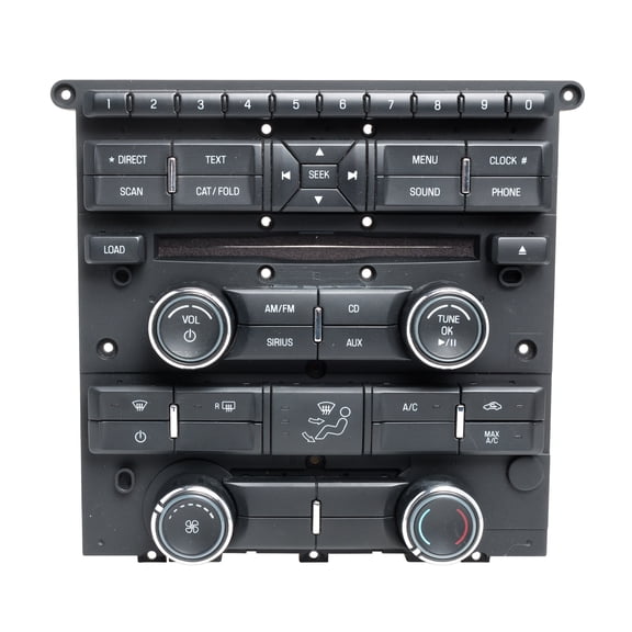 Restored 2010 Ford Mustang OEM Radio Audio Climate Control Panel AR3T-18A802-CG (Refurbished)