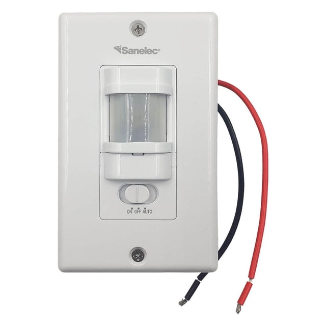 Placa Con Sensor Movimiento 9 Mts Deteccion Luz Sanelec 1286