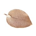 thumbnail image 1 of Colgante de Collar Colgante de Hoja Multicolor Natural Colgante Oro rosa Zulema Hoja colgante chapado en oro, 1 of 8