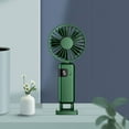 thumbnail image 2 of Baoblaze 90 Degree Foldable Fan Portable Quiet Tabletop Fan for Office Travel Outdoor Green, 2 of 8