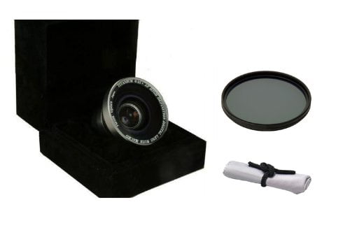 CPL - 37mm Canon VIXIA HF M30 Compatible Digital Multi-Coated Circular Polarizer Filter