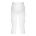 thumbnail image 2 of Rswnyirn Kids Boys 3/4 Football Compression Pants with Knee Pads Youth Padded Goalkeeper Sweatpants White 5-6, 2 of 7