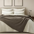 thumbnail image 4 of EVERGRACE Chunky Chenille Knit Throw Blanket for Couch, Soft Luxurious Moss Stitch Blankets for Bed, Cozy Decorative Farmhouse Knitted Throws for Sofa, Mocha Brown, 50" x 60", 4 of 8