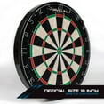 Javelin Joust 18" Dartboard Set with Brazilian Sisal and 6 Steel Tipped