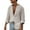 White, variant on Posijego Cotton Linen Shirts for Men Casual Button down Shirts Vacation Beach Long Sleeve Summer Shirts