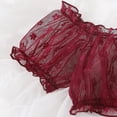 thumbnail image 3 of Red Lingerie Ruffle Bralette Set, 3 of 3