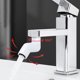 thumbnail image 5 of Cateissary Extensor de grifo de fregadero, adaptador de cabeza de grifo de agua para baño, boquilla de caño de de cara, pieza de accesorio de Accesorios de baño No.01, 5 of 6