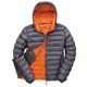 thumbnail image 2 of Result Urban - Chaqueta/ Cazadora con capucha Modelo Snowbird Hombre Caballero (Gris/Naranja) Result UTBC3255_greyorange, 2 of 2